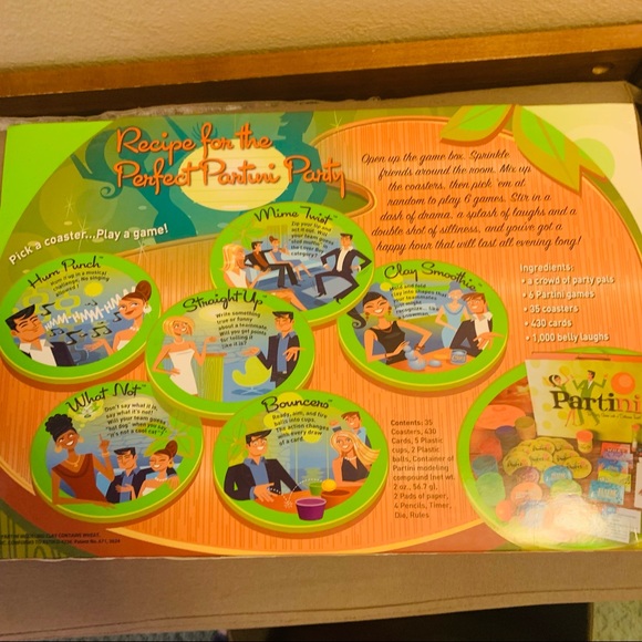 PARTINI PARTY GAME WITH A DELICIOUS TWIST - Picture 4 of 7